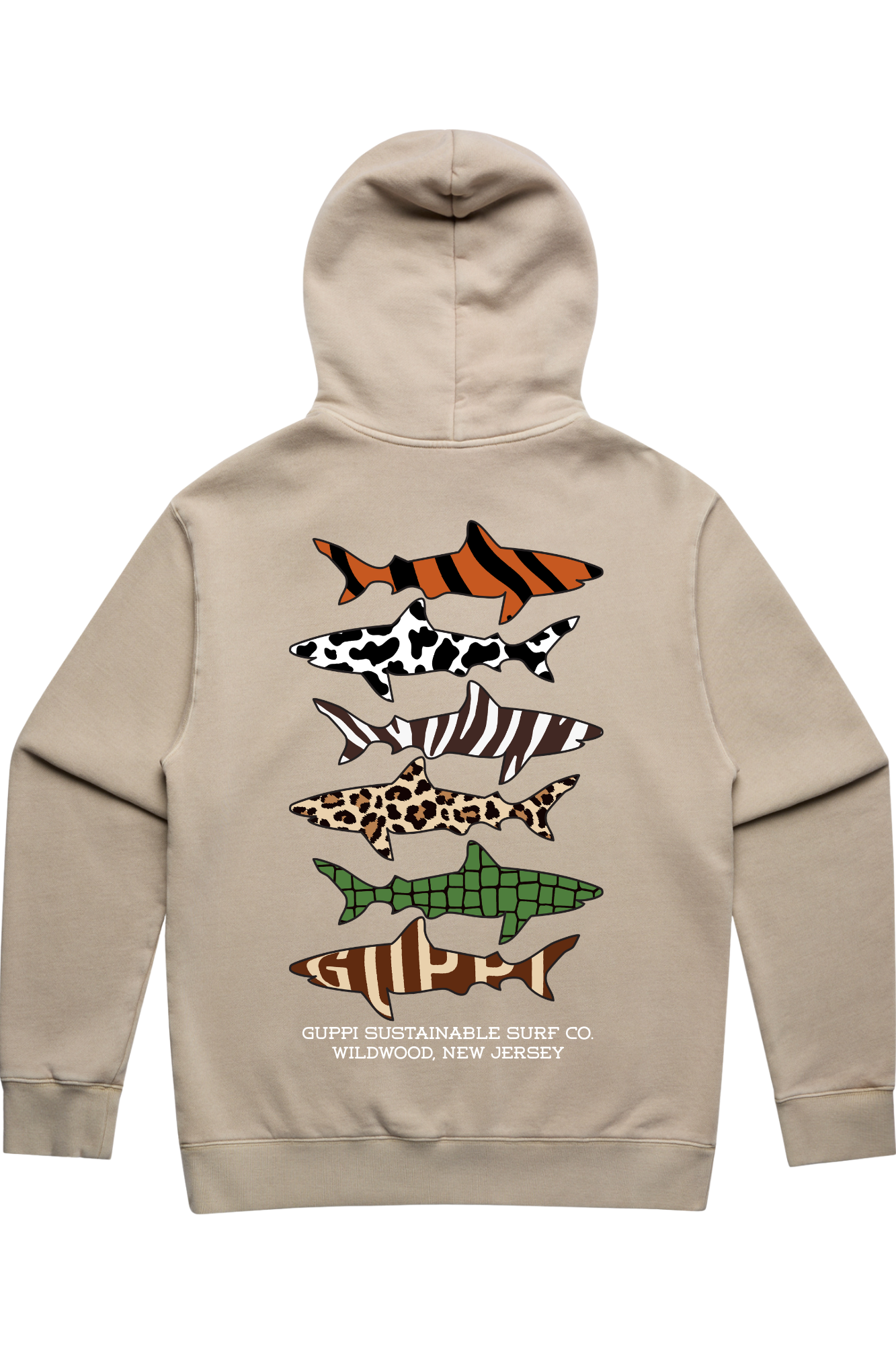 Sharks of the Wild Hoodie