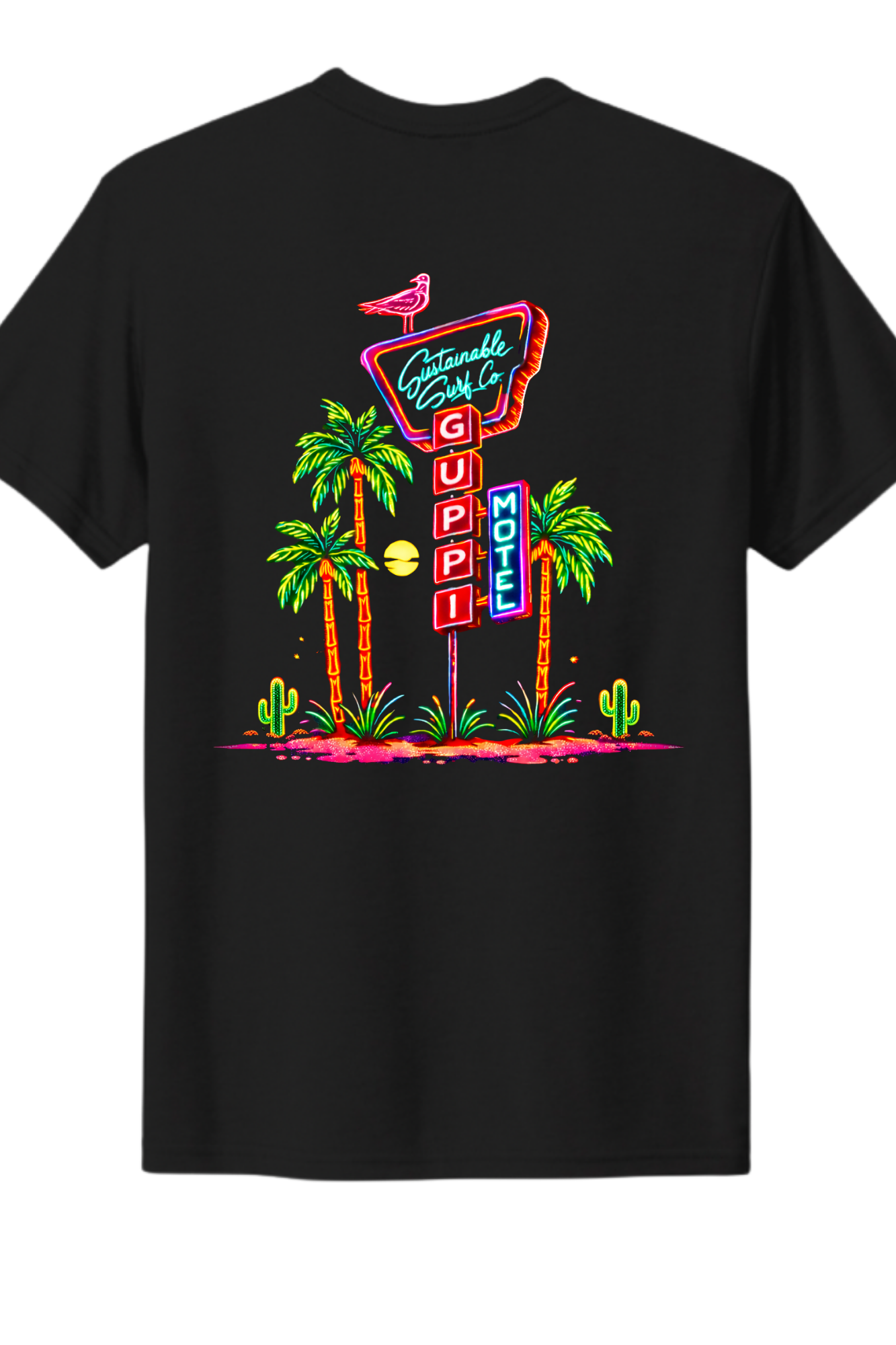 Neon Night Motel Tee