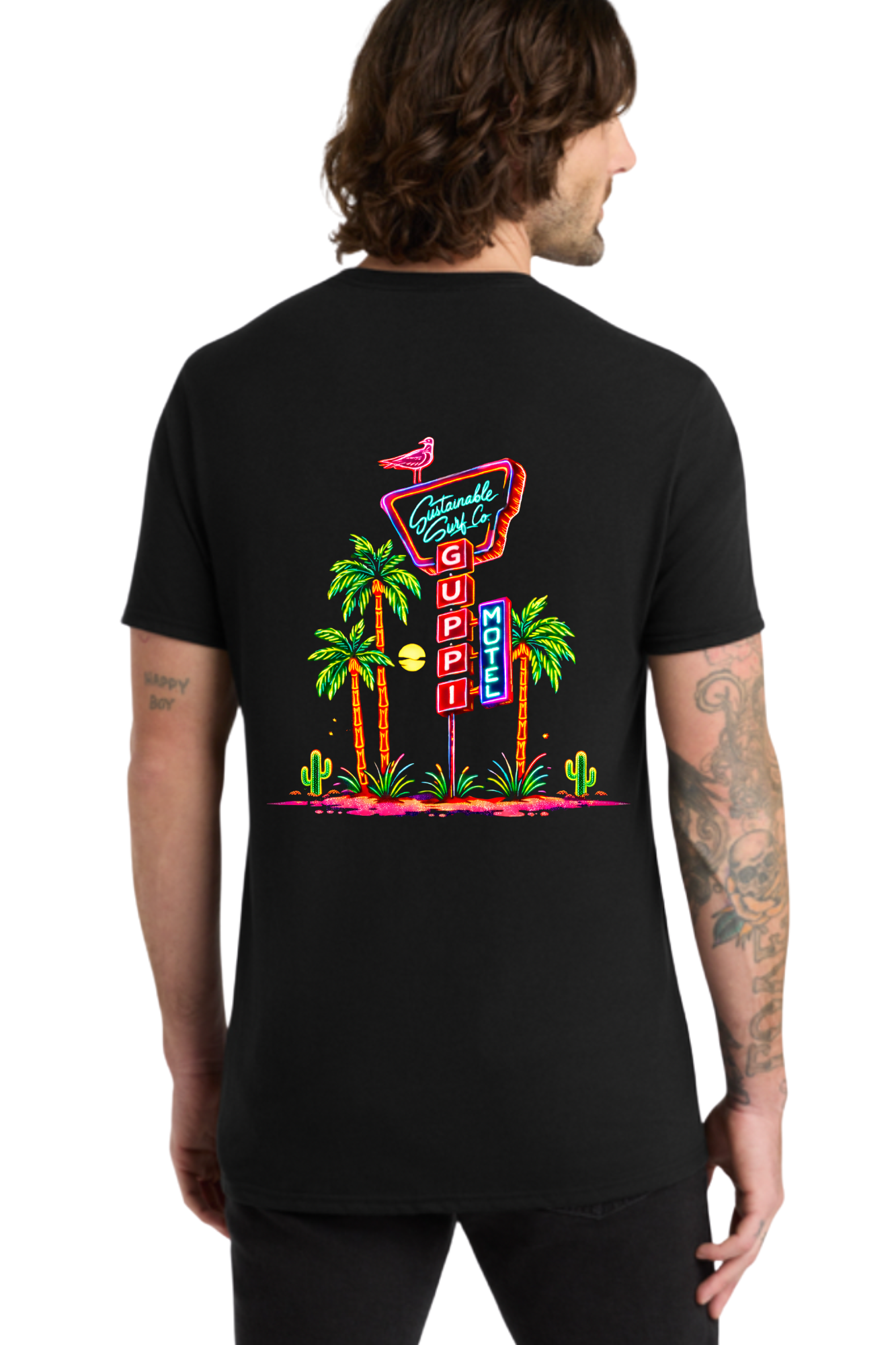 Neon Night Motel Tee