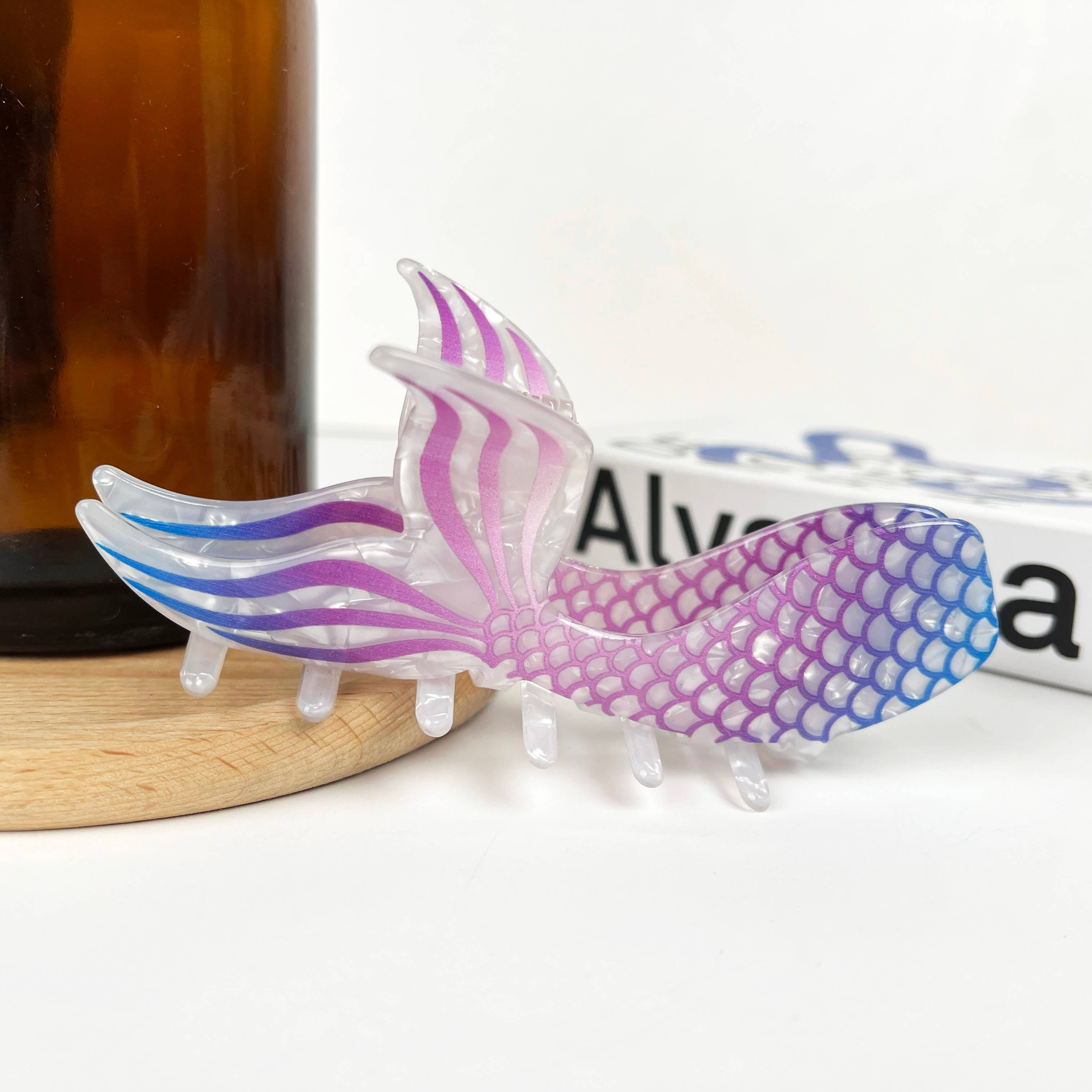Mermaid Fishtail Hair Claw Clip
