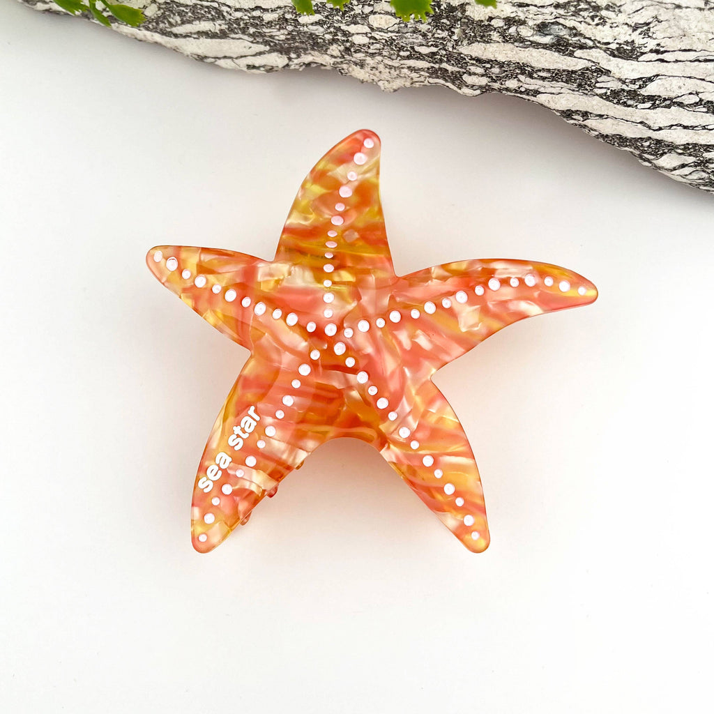 Starfish Hair Claw Clip