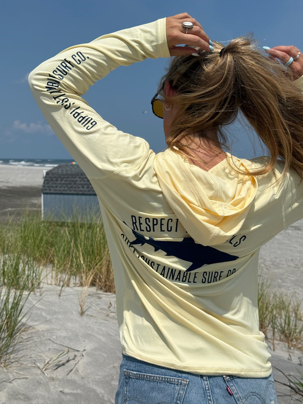 SPF 50+ Recycled Respect the Locals Hoodie
