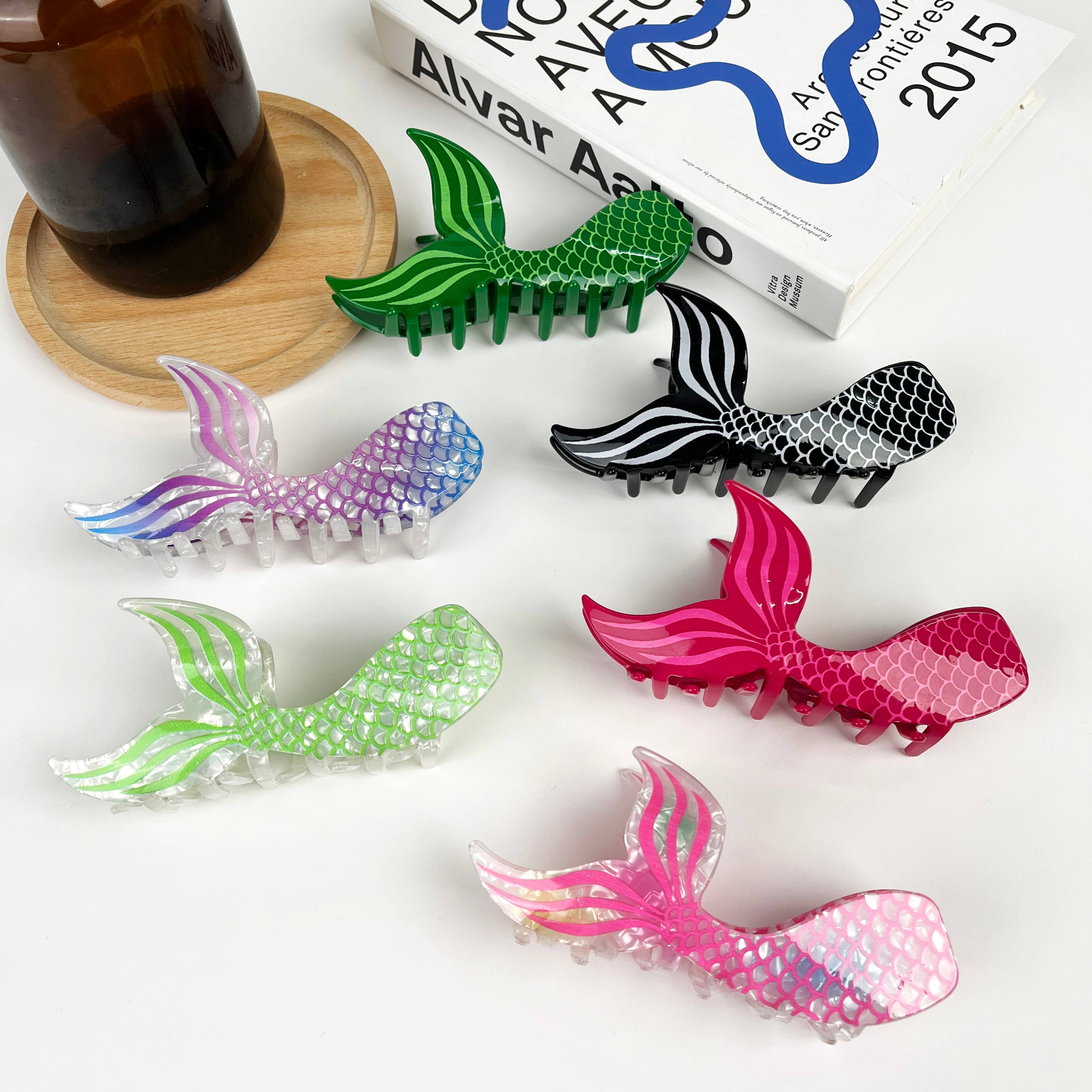 Mermaid Fishtail Hair Claw Clip