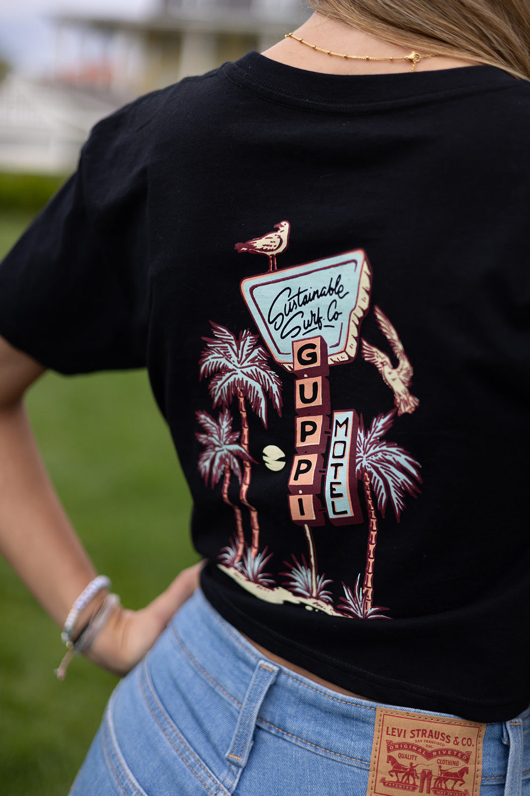 Motel  Crop Tee image 1