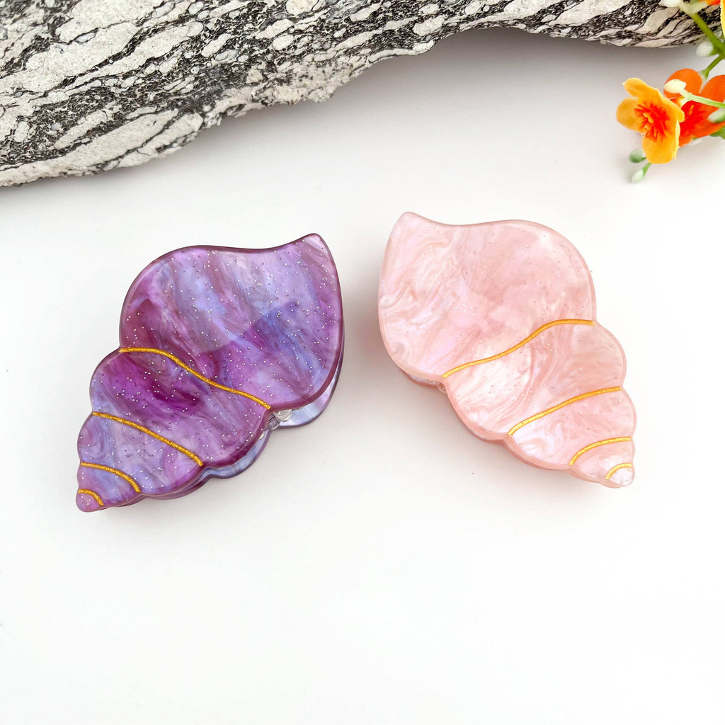 Fantasy Seashell Hair Claw Clip
