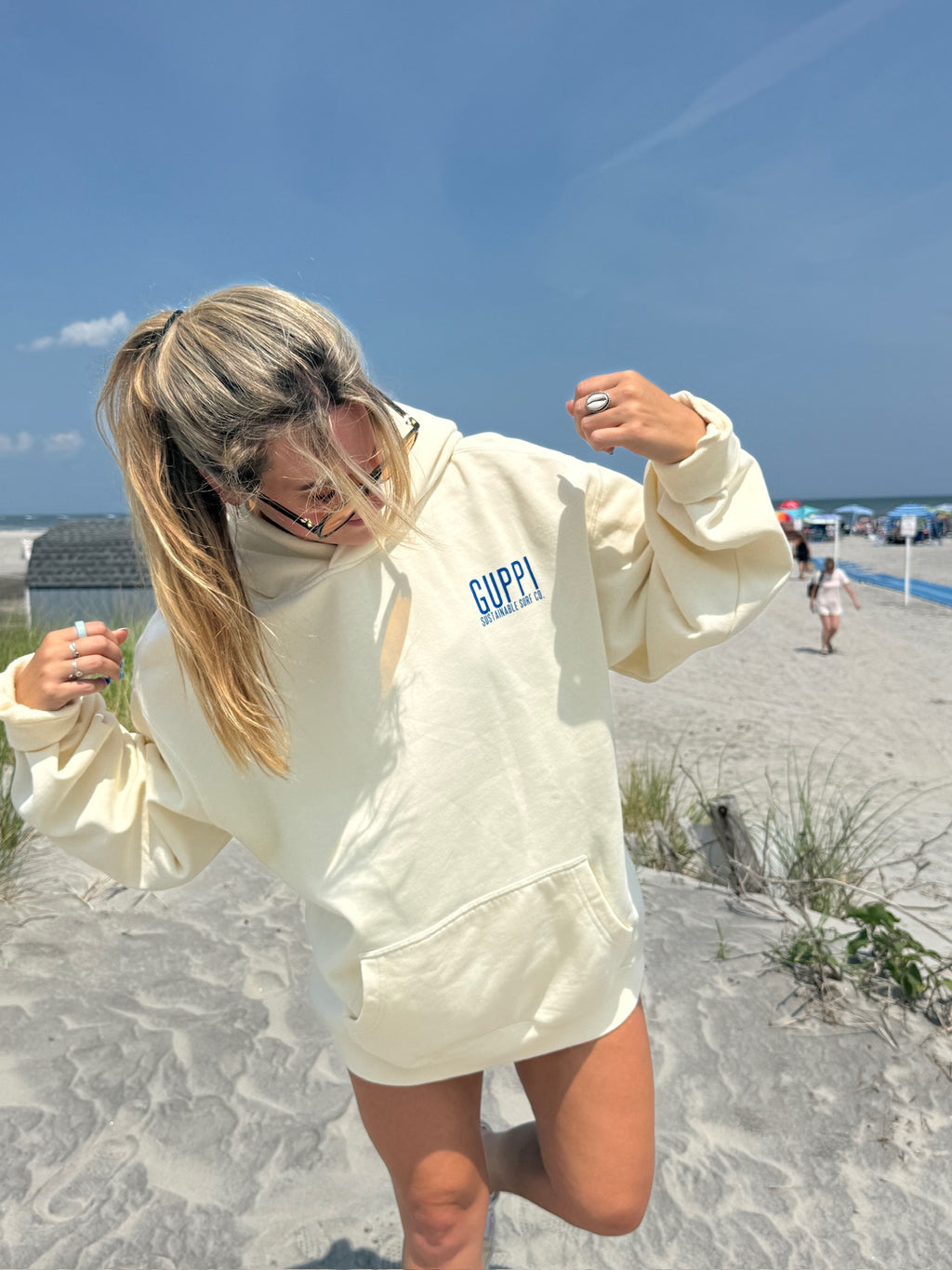 Red, White, & Guppi Hoodie