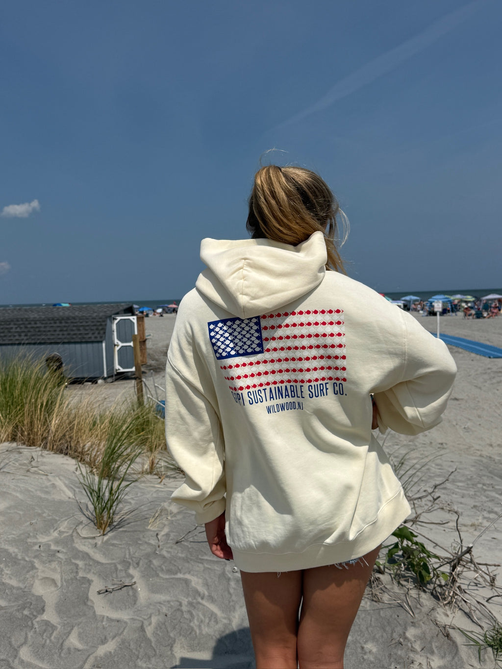 Red, White, & Guppi Hoodie