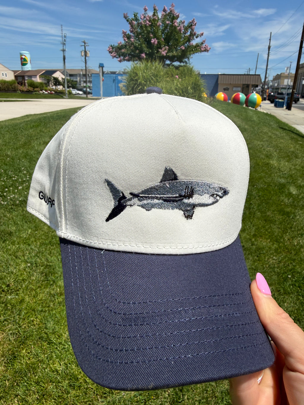 Great White Two Tone Hat