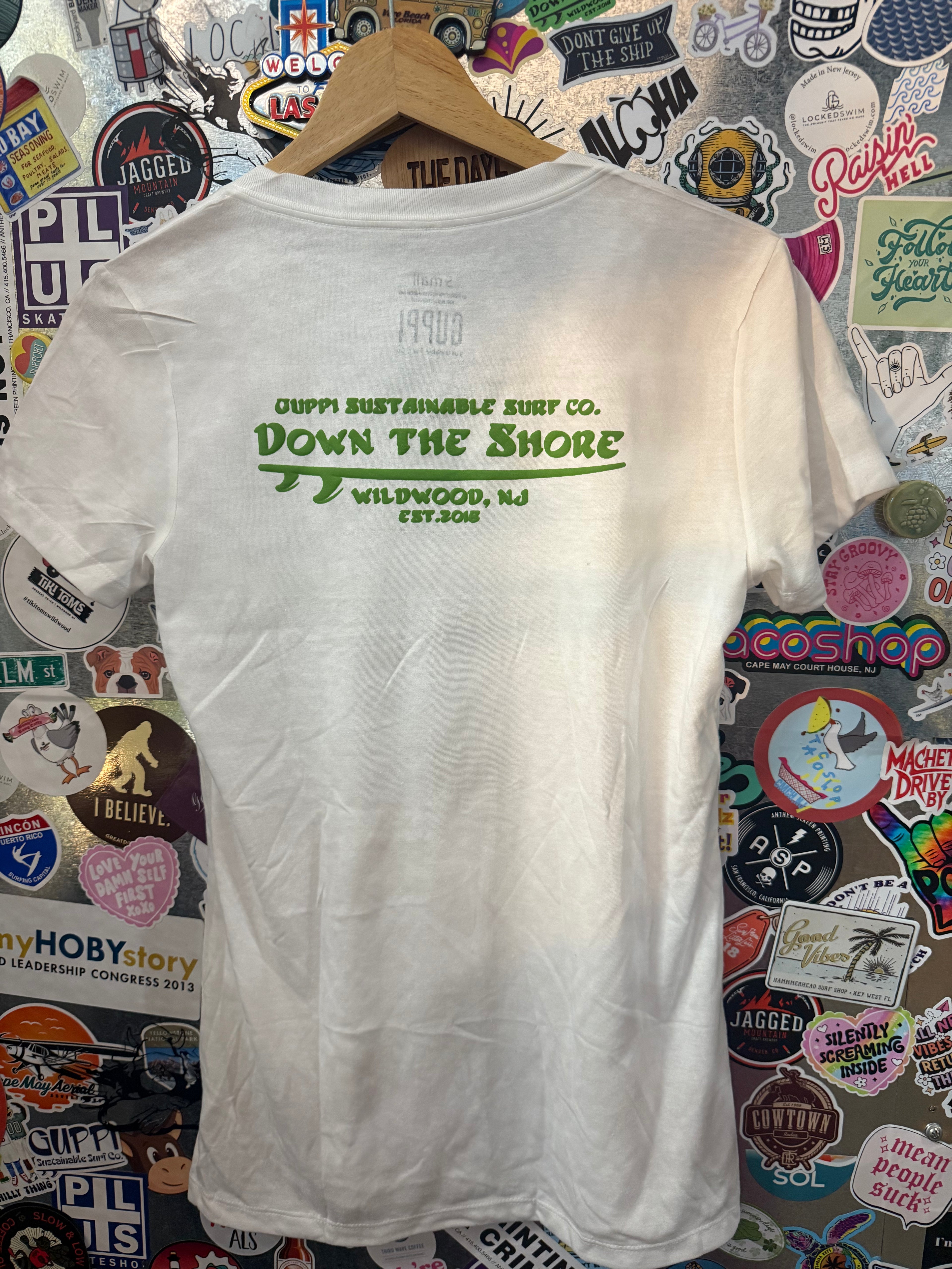 Down The Shore Women's V-Neck Tee