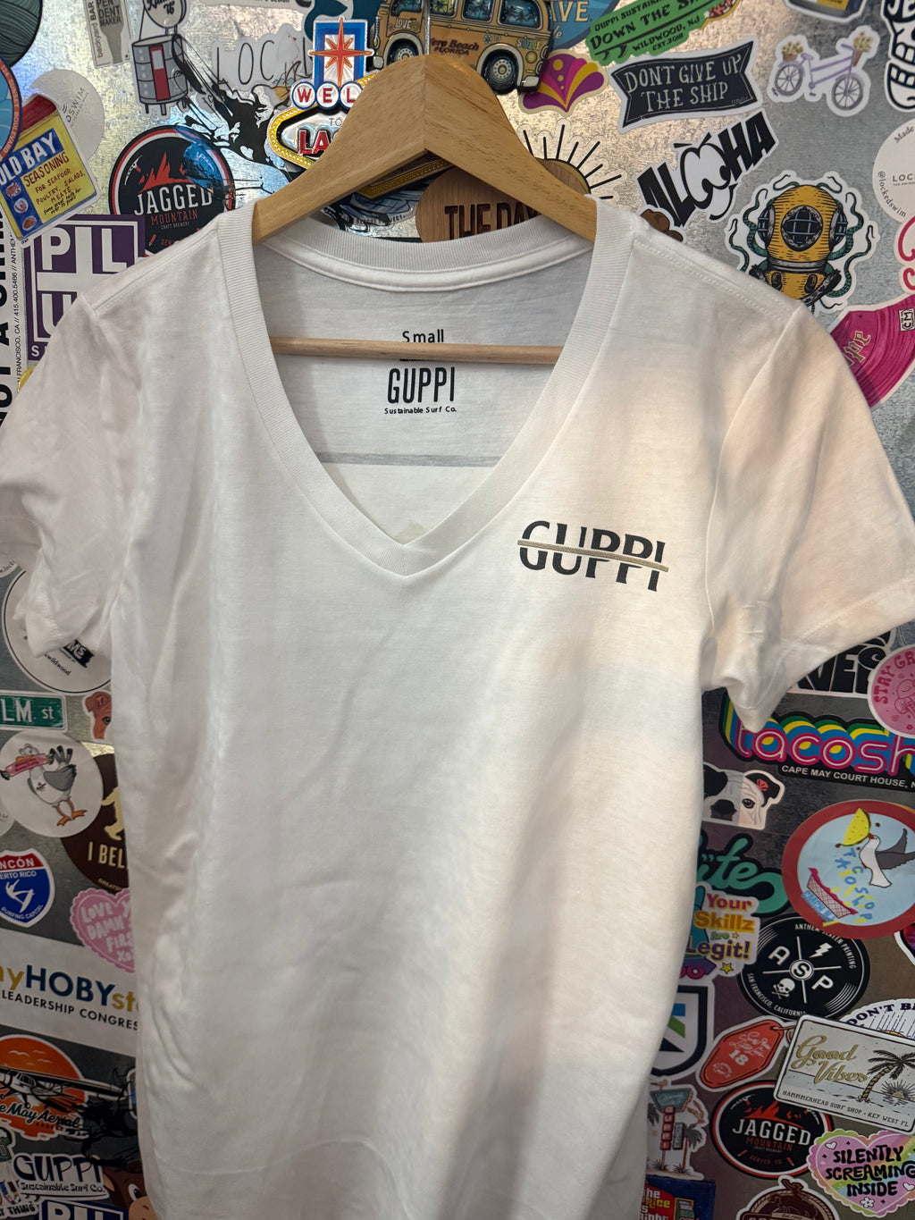 Split the G Women's V-Neck Tee