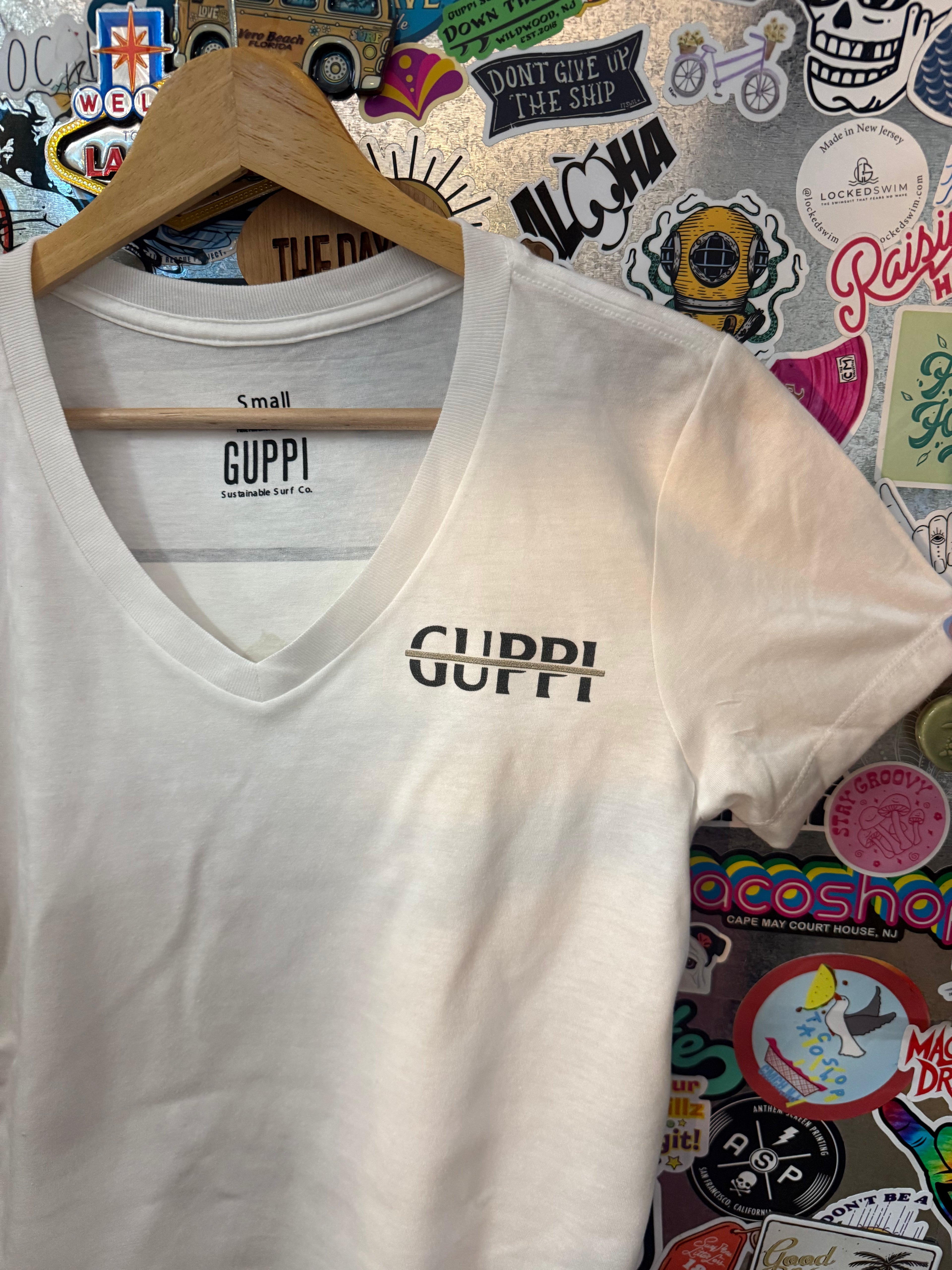 Split the G Women's V-Neck Tee