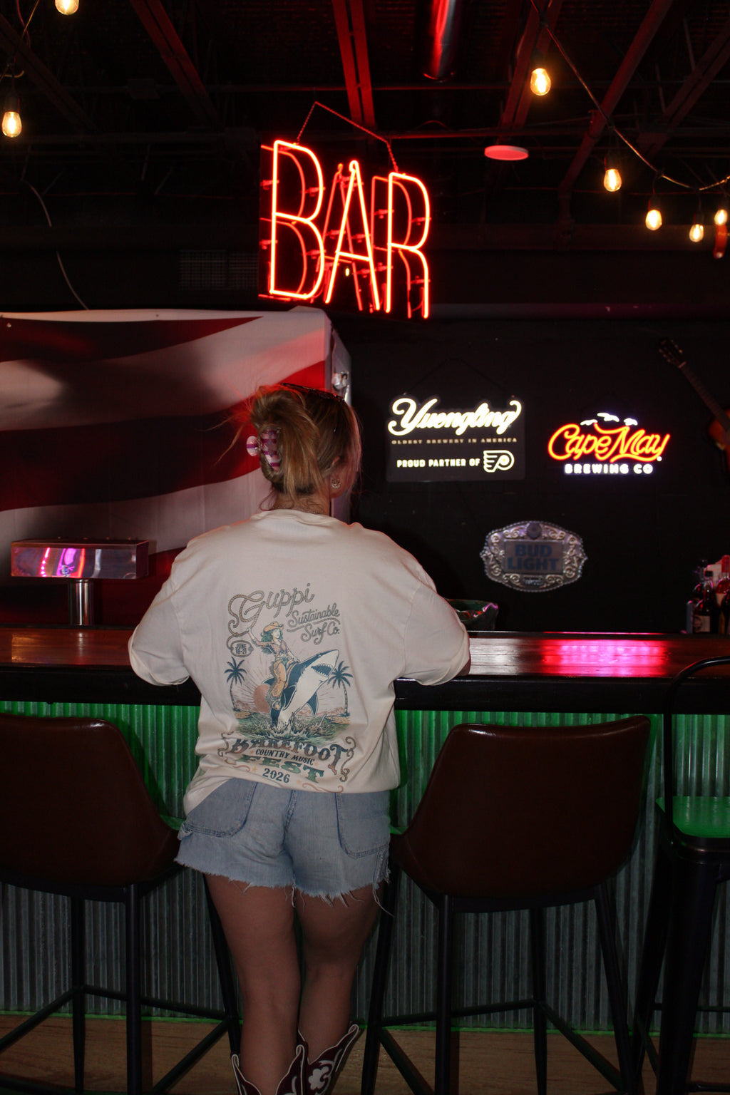 Guppi x BCMF Retro Rodeo Festival Tee