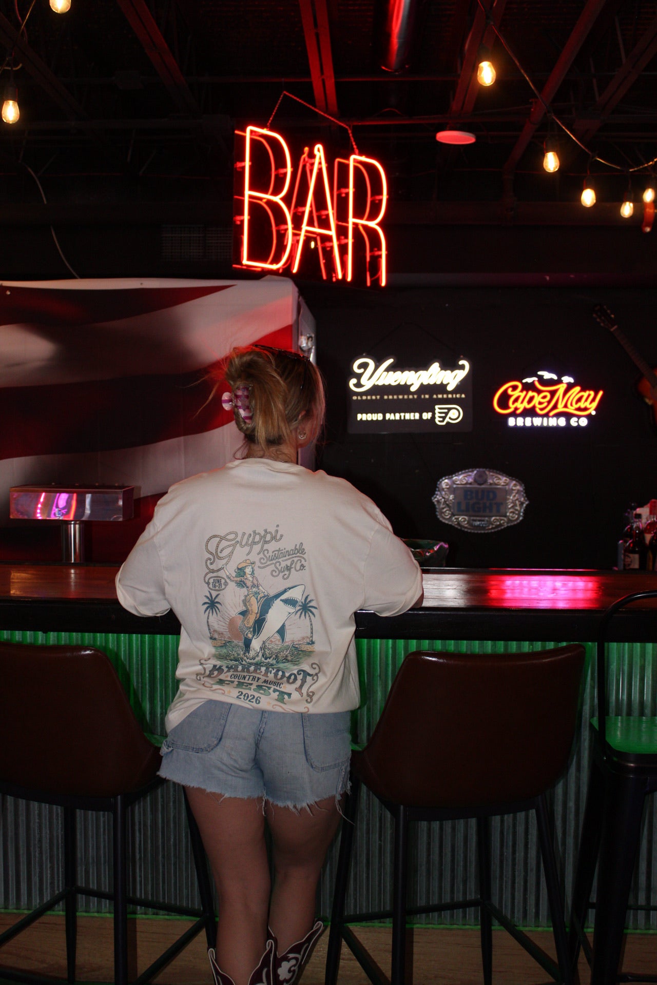 Guppi x BCMF Retro Rodeo Festival Tee