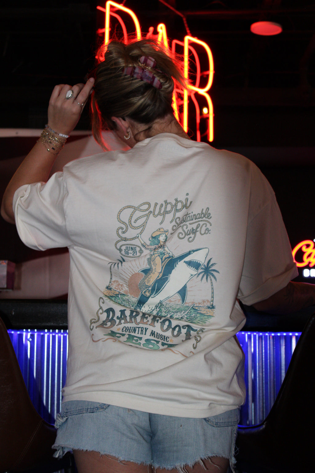 Guppi x BCMF Retro Rodeo Festival Tee