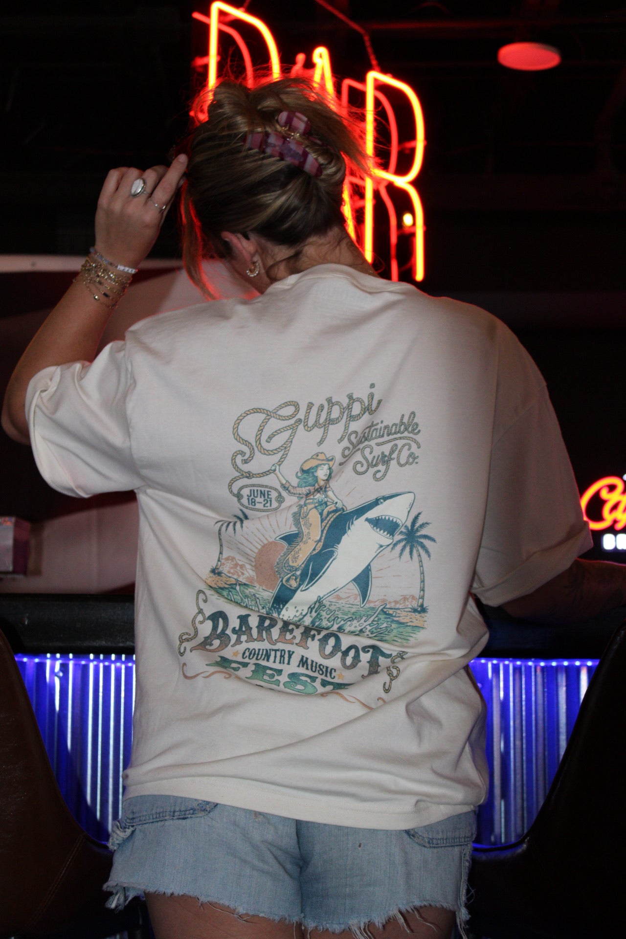 Guppi x BCMF Retro Rodeo Festival Tee