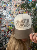 Salty Cowgirl Two Tone Hat