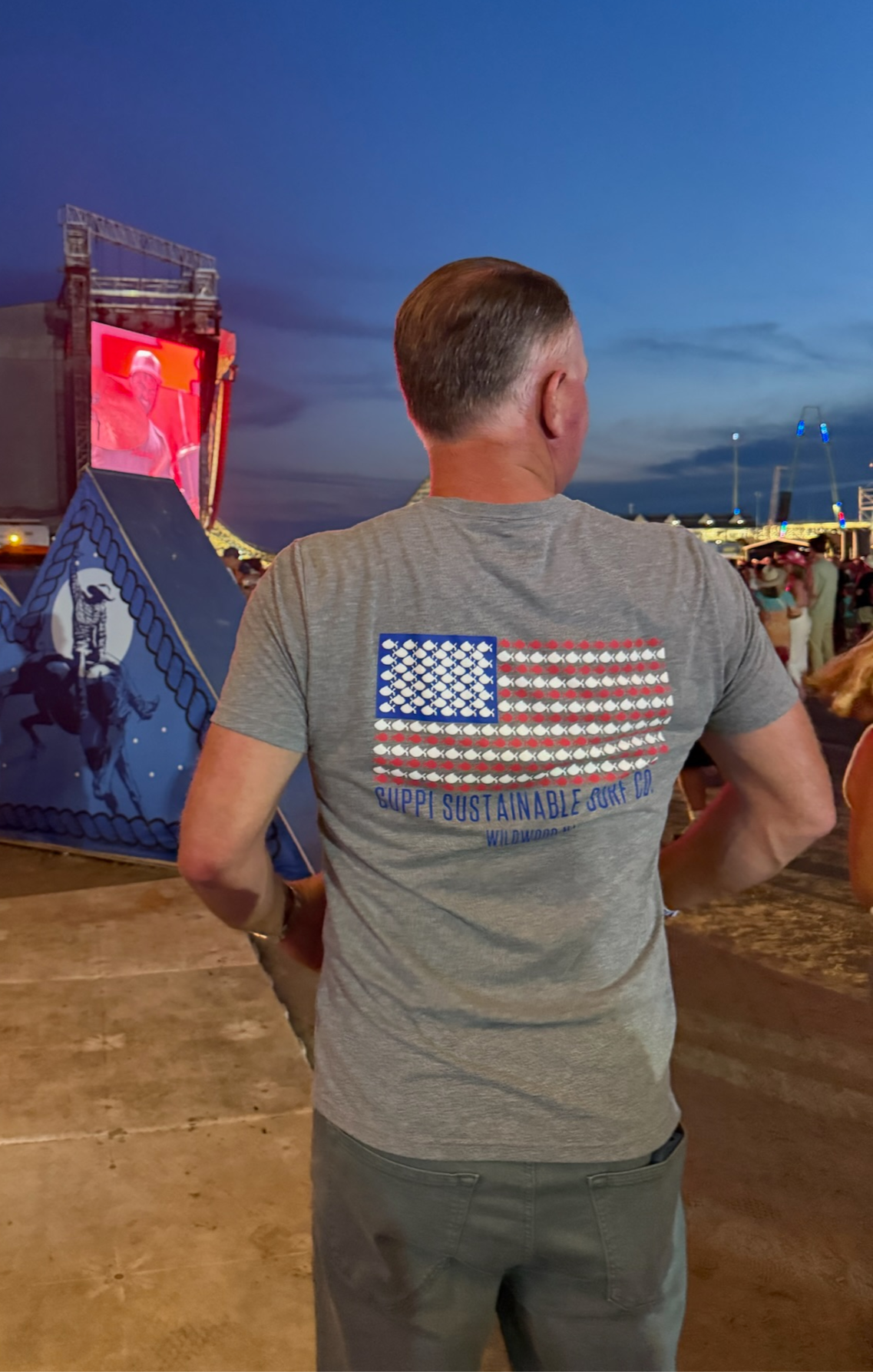 Red, White, & Guppi T-Shirt