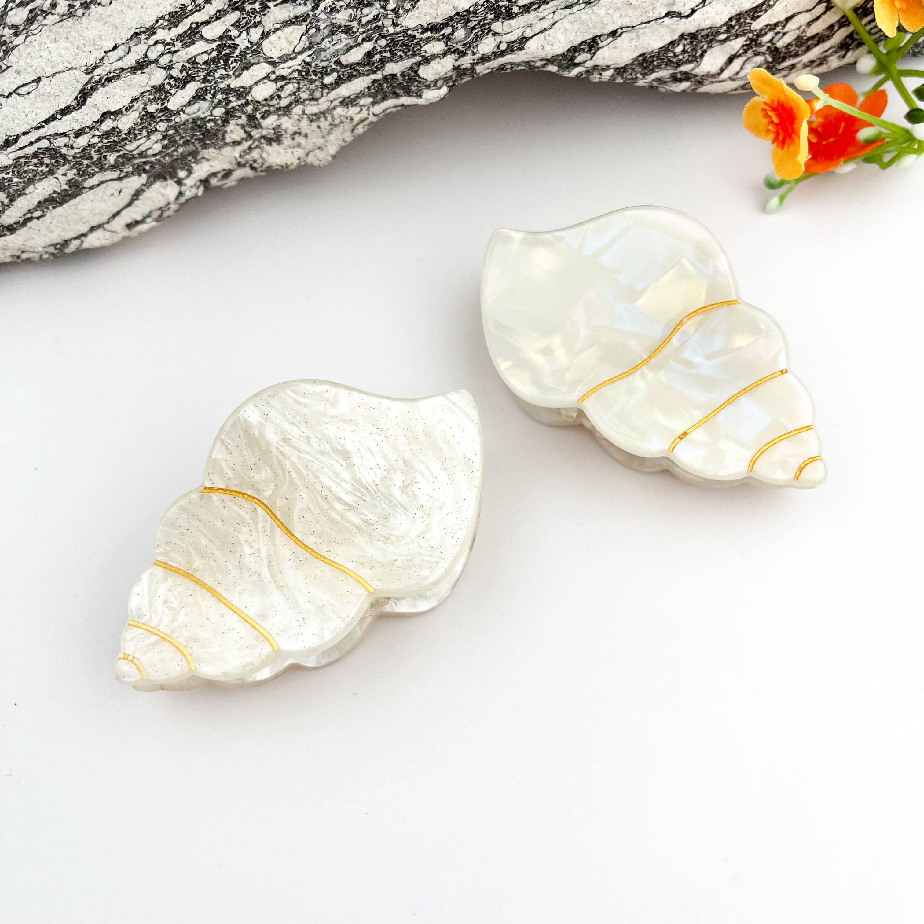 Fantasy Seashell Hair Claw Clip