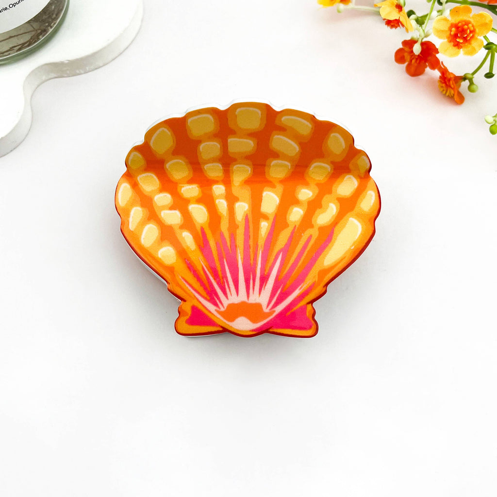 Seashell Hair Claw Clip