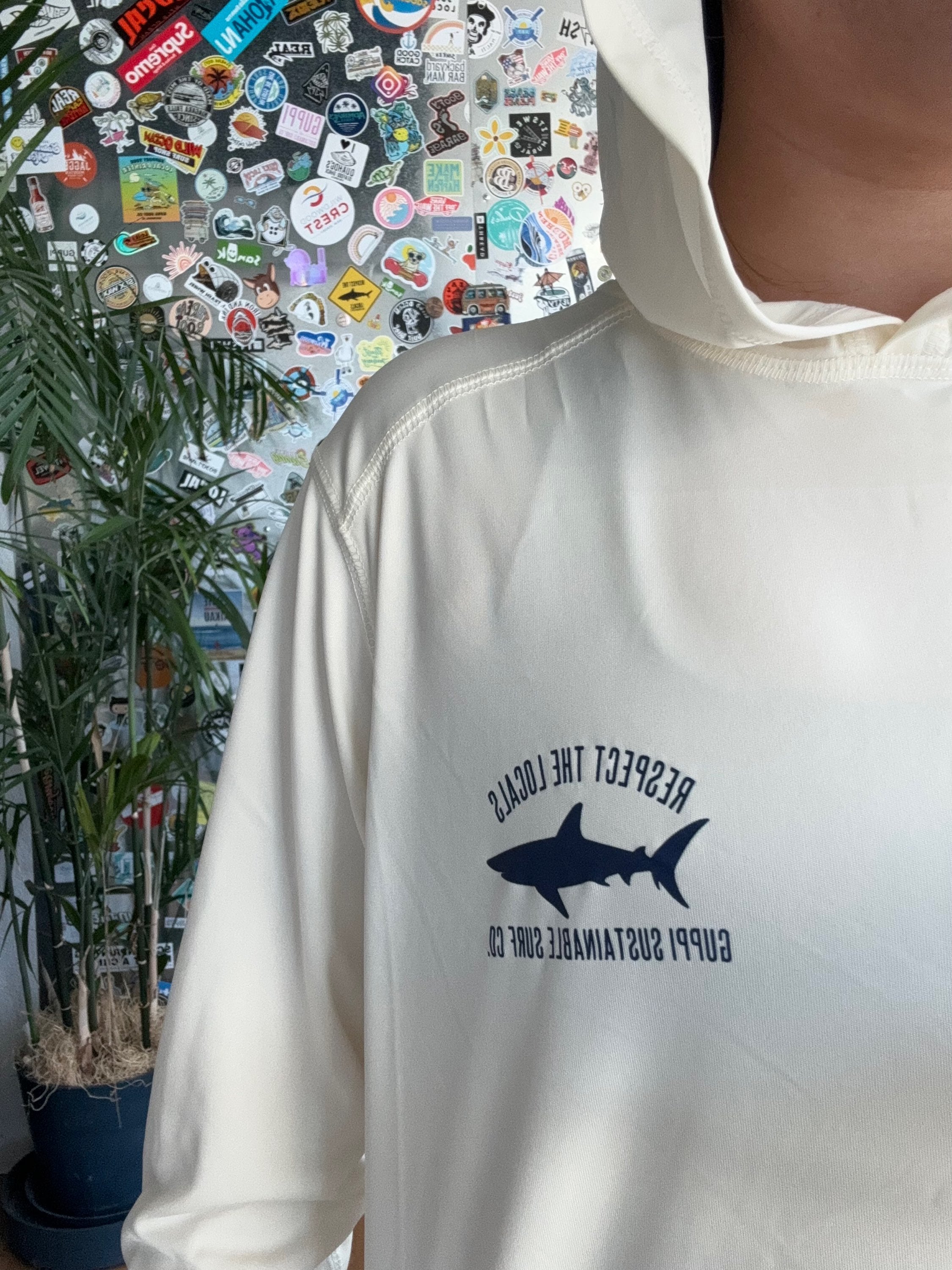 SPF 50+ Recycled Respect the Locals Hoodie image 2